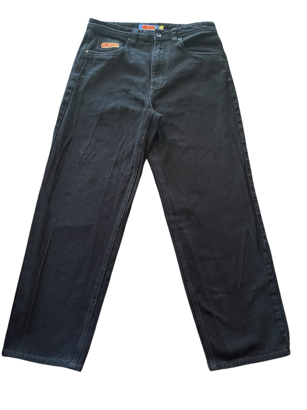 Empyre Baggy Baggy Leg Black Jeans Men’s Size 30 Y2K Skater Streetwear
